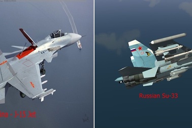 Máy bay J-15 của Trung Quốc có thể tấn công ở phạm vi trên 1.000 km 