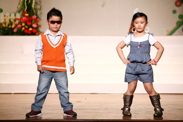 Ngắm siêu mẫu “nhí” trên sàn diễn