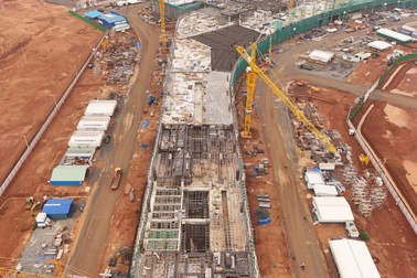 Tháng 8 lắp dựng kết cấu thép mái nhà ga sân bay Long Thành