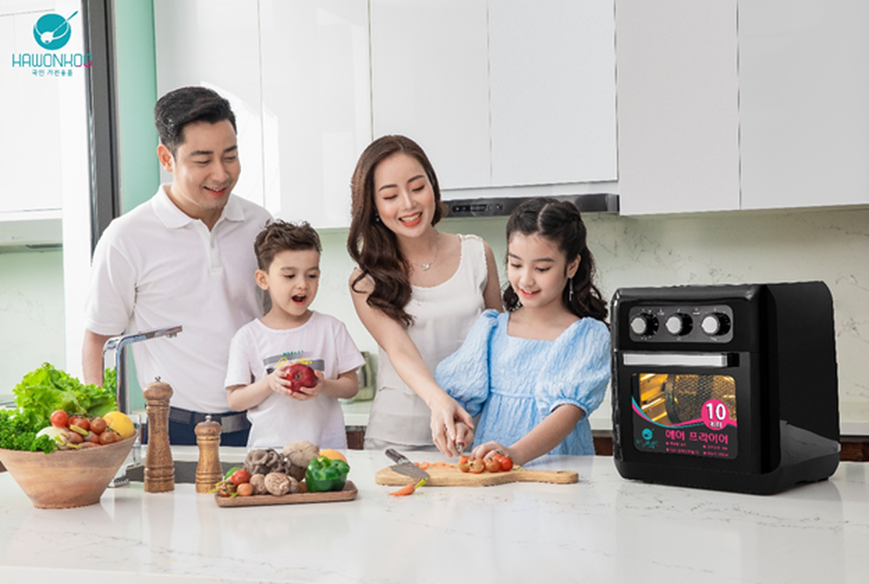 Nồi chiên không dầu, bí quyết món ngon giữ dáng cho mùa Tết - 1 Nồi chiên không dầu, bí quyết món ngon giữ dáng cho mùa Tết - 1