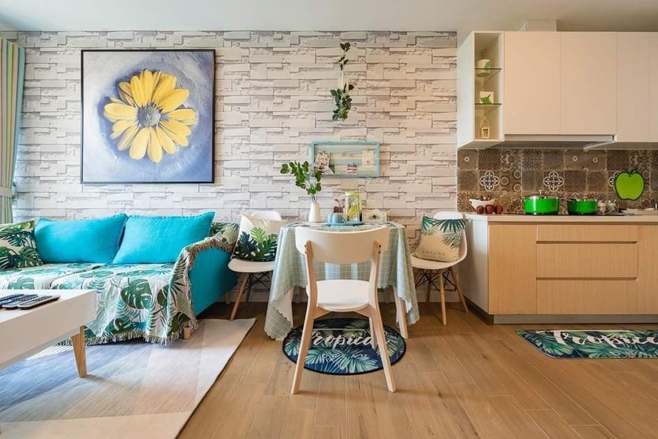 Căn hộ 45m2 ở Hà Nội nằm sát hồ Thiên Nga lãng mạn như trời Âu - 5 Căn hộ 45m2 ở Hà Nội nằm sát hồ Thiên Nga lãng mạn như trời Âu - 5