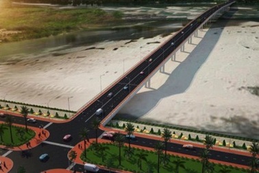 Khởi công cây cầu 643 tỷ đồng bắc qua sông Trà Khúc