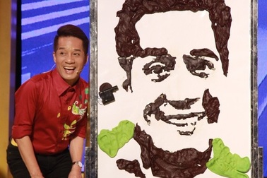 Minh Nhí được thí sinh vẽ chân dung