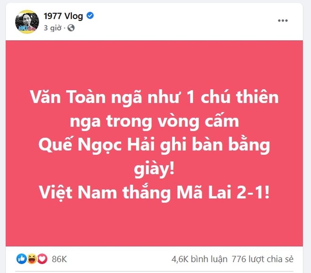 Dân mạng chế ảnh hài hước, tưng bừng ăn mừng chiến thắng trước Malaysia - 12 Dân mạng chế ảnh hài hước, tưng bừng ăn mừng chiến thắng trước Malaysia - 12