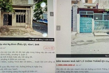 Đăng tin nhà nát nhưng lại lừa khách mua đất nền