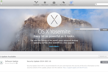 Người dùng Mac đã có thể nâng cấp lên OS X 10.10 Yosemite