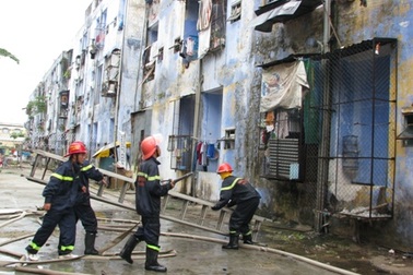 "Xử" gấp 9 khu tập thể xuống cấp