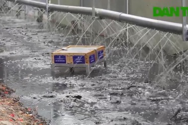 Xem "màn trình diễn" biến bùn thành CO2 và nước