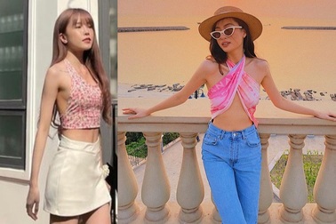 Lương Thùy Linh, Thiều Bảo Trâm cực sexy với loạt trang phục hè