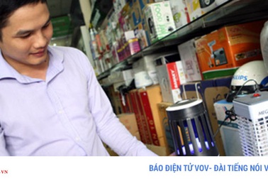 Nhiều sản phẩm "ăn theo" dịch sốt xuất huyết đắt hàng