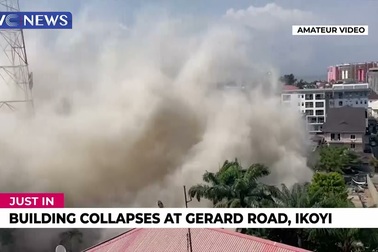 Sập tòa nhà 22 tầng ở Nigeria, ít nhất 4 người chết