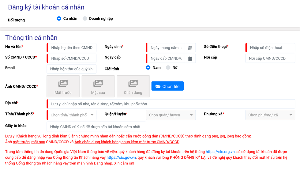 Hướng dẫn tra cứu thông tin tránh mang khoản nợ tiền tỷ từ ngân hàng - 3