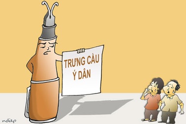 Không nói đúng ý dân thì đừng trưng cầu ý dân