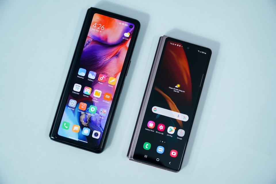 So sánh hàng khủng Xiaomi Mi Mix Fold với Samsung Galaxy Z Fold2 - 6 So sánh hàng khủng Xiaomi Mi Mix Fold với Samsung Galaxy Z Fold2 - 6