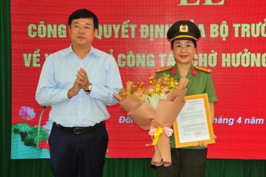 Nữ đại tá 48 tuổi được giao quyền phụ trách Công an tỉnh Đồng Tháp