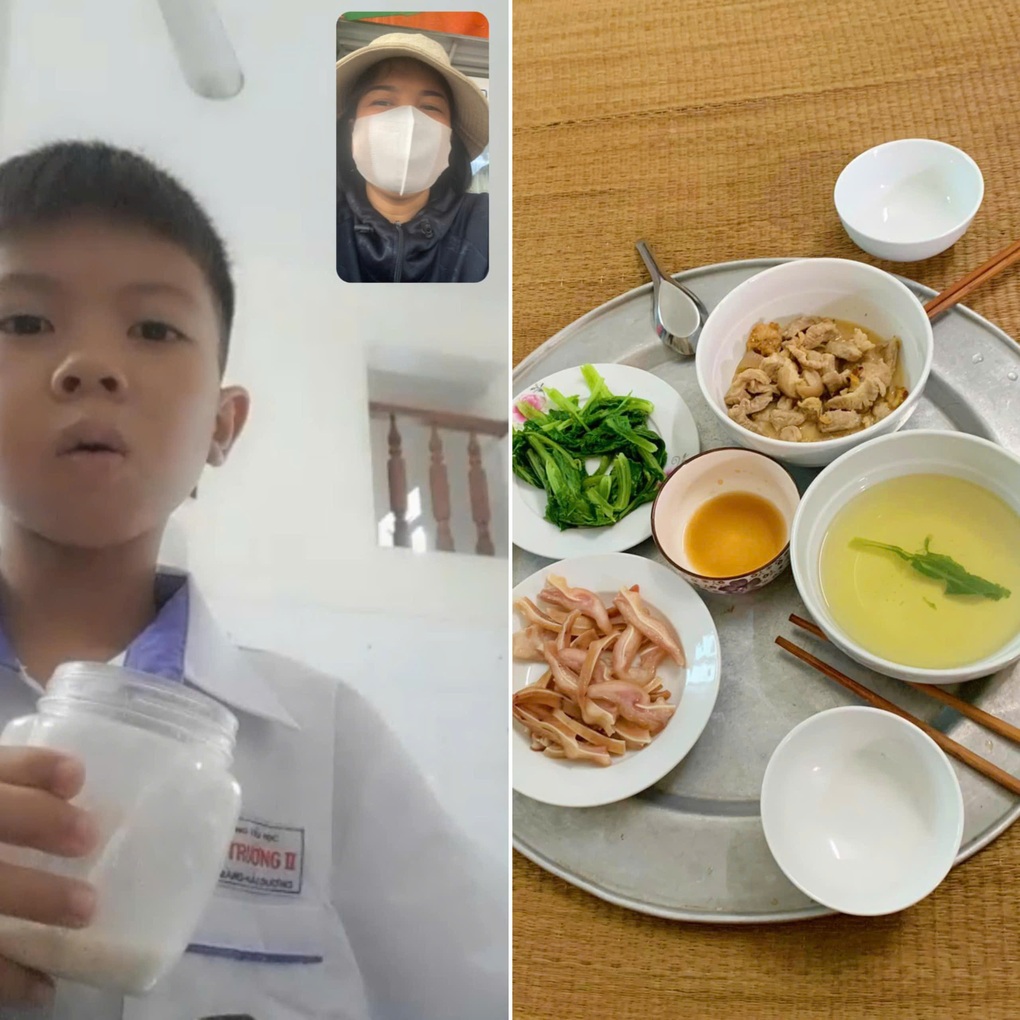 Mâm cơm giản dị của cậu học sinh lớp 4 bất ngờ nhận bão like từ dân mạng - 1 Mâm cơm giản dị của cậu học sinh lớp 4 bất ngờ nhận bão like từ dân mạng - 1