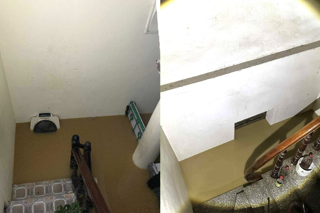 Nước lũ bủa vây, người Thái Nguyên lấy bạt bọc ô tô, trắng đêm sơ tán - 4