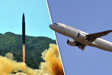 Máy bay Pháp đã thoát thảm họa hàng không từ tên lửa Triều Tiên như thế nào?