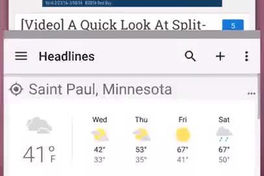 Trải nghiệm thực tế tính năng chuyển đổi ứng dụng đang chạy trên Android N.