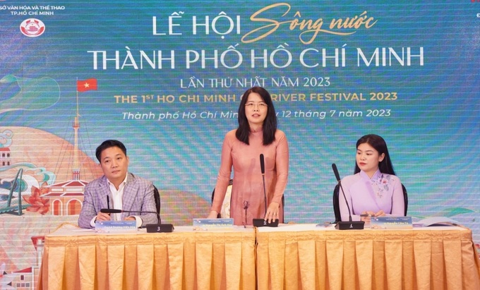 “Lễ hội Sông nước, du lịch Thành phố Hồ Chí Minh với những bản sắc, tinh hoa đặc trưng theo chiều dài lịch sử của miền đất và con người thông qua các hoạt động nghệ thuật, giải trí và trải nghiệm trên sông nước.