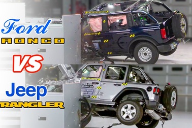 "Mục sở thị" bài thử nghiệm va chạm của các chiến binh off-road