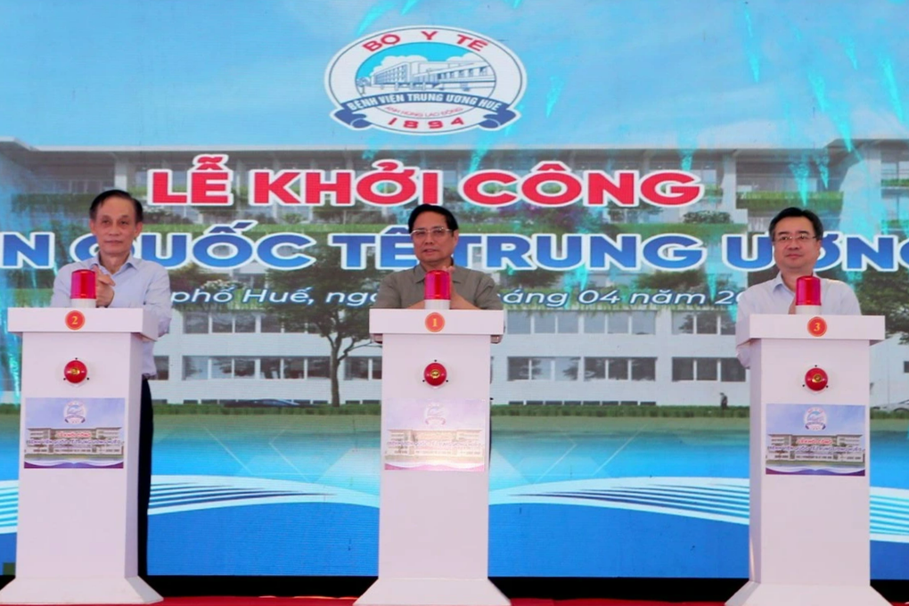 Thủ tướng Chính phủ dự lễ khởi công xây dựng bệnh viện đạt chuẩn 5 sao - 1 Thủ tướng Chính phủ dự lễ khởi công xây dựng bệnh viện đạt chuẩn 5 sao - 1