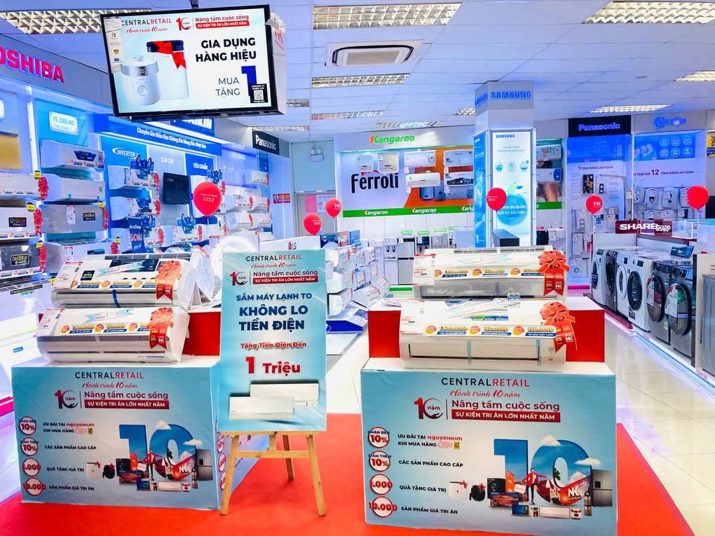 Nguyễn Kim tung hàng nghìn ưu đãi hòa nhịp tri ân 10 năm Central Retail VN - 3