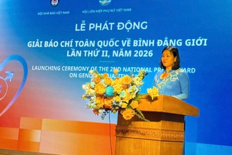 Phát động Giải Báo chí toàn quốc về Bình đẳng giới năm 2026