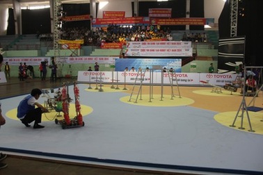Sắp diễn ra vòng loại cuộc thi Robocon Việt Nam 2015