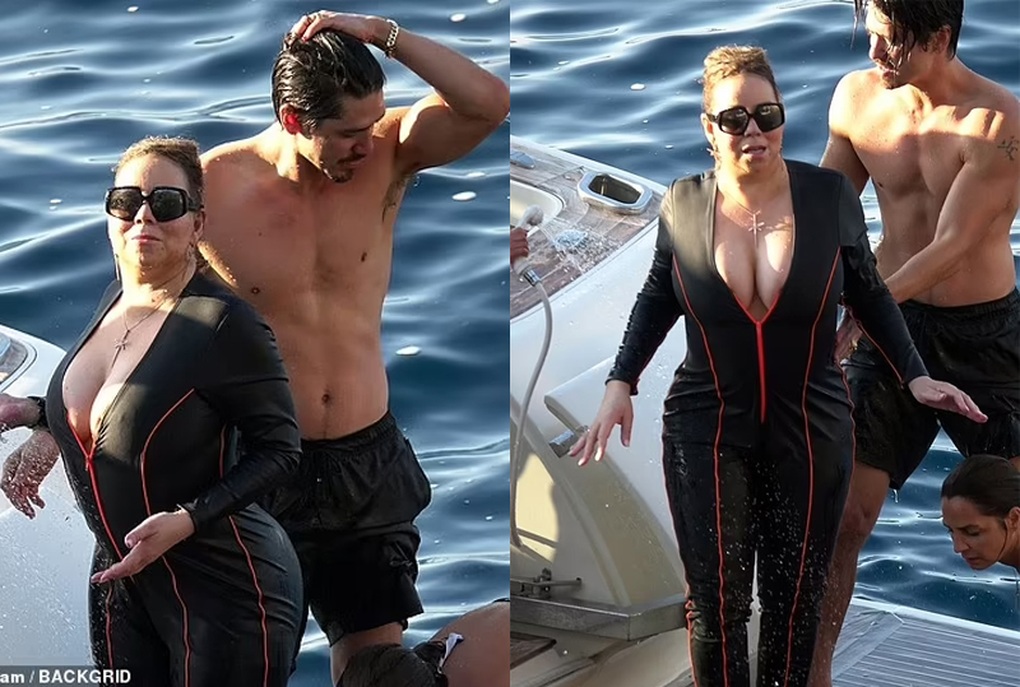 Mariah Carey lộ dáng đẫy đà bên bạn trai kém 14 tuổi - 1 Mariah Carey lộ dáng đẫy đà bên bạn trai kém 14 tuổi - 1
