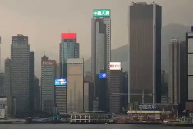 Vẻ đẹp kỳ ảo những tòa nhà chọc trời ở Hong Kong