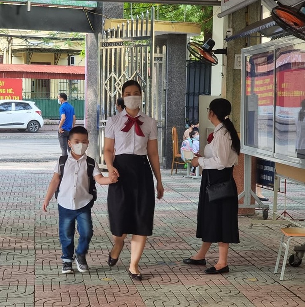 Hải Phòng: Lớp học chia ca tựu trường, đảm bảo giãn cách - 1 Hải Phòng: Lớp học chia ca tựu trường, đảm bảo giãn cách - 1