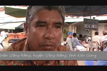 Đội xe ôm từ thiện thị trấn Giồng Riềng