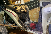 Phóng hỏa đốt xe của một phụ nữ vì mâu thuẫn tình cảm