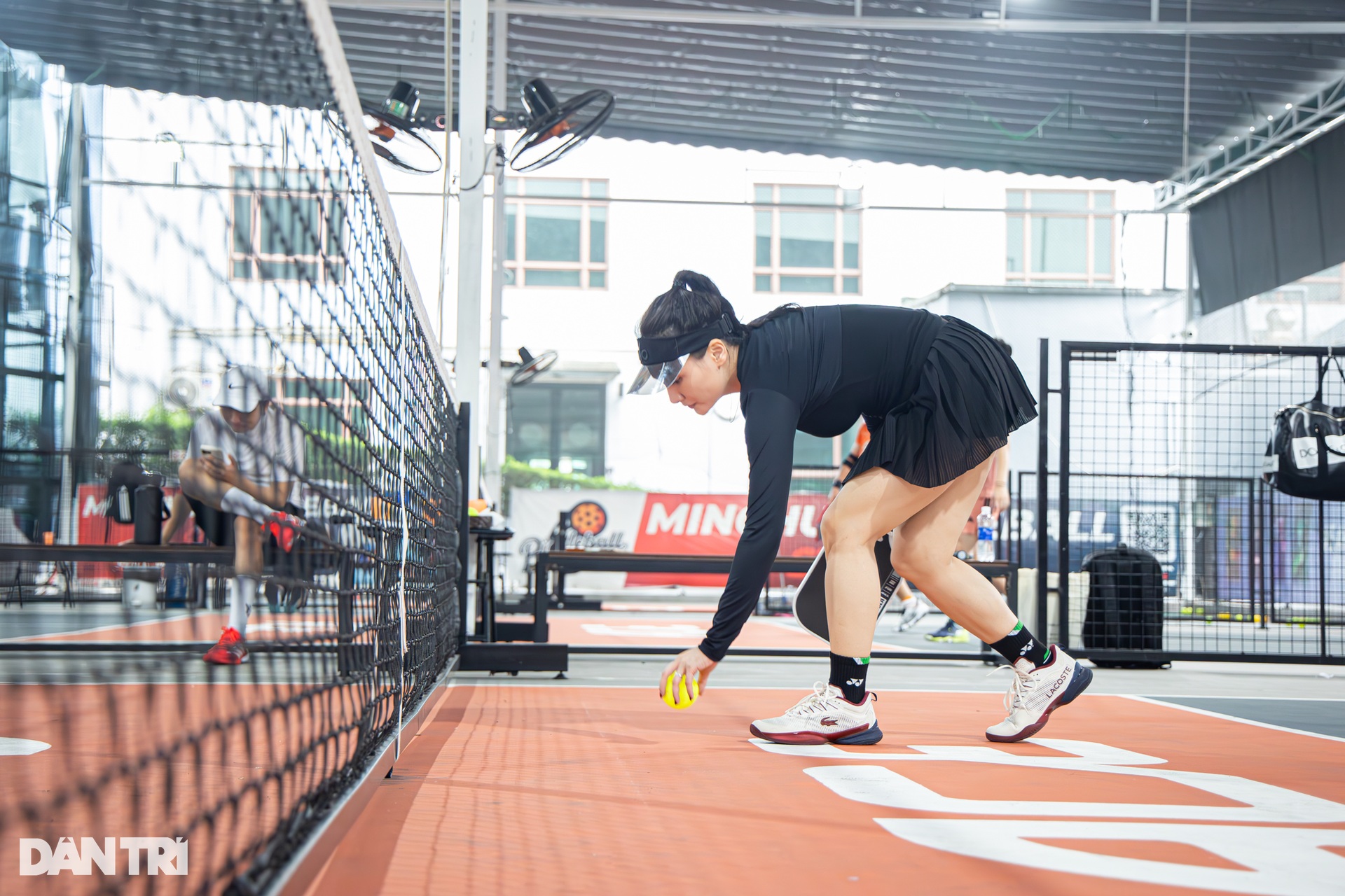Bảo Thanh nổi bật trên sân, nói lý do dự giải pickleball của Báo Dân trí - 6