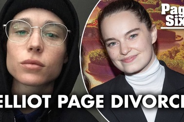 Cặp đôi đồng tính Elliot Page và Emma Portner ly dị