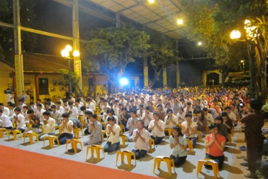 Chùm ảnh: Lễ cầu may dành cho sĩ tử