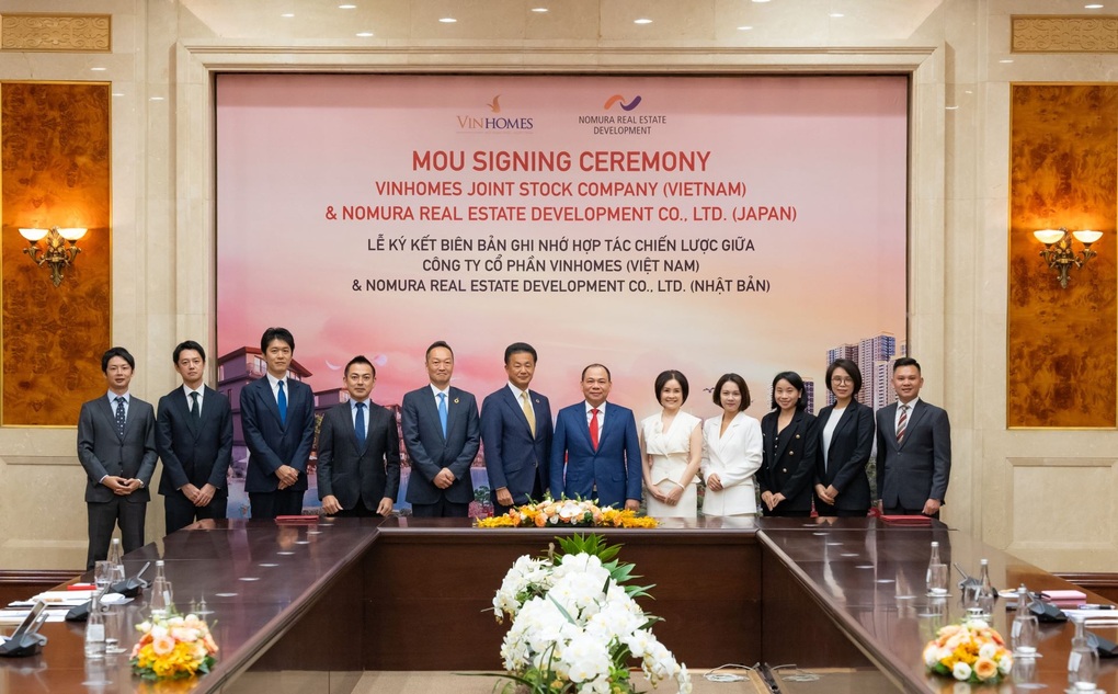 Vinhomes và Nomura Real Estate hợp tác chiến lược trong phát triển bất động sản - 1 Vinhomes và Nomura Real Estate hợp tác chiến lược trong phát triển bất động sản - 1