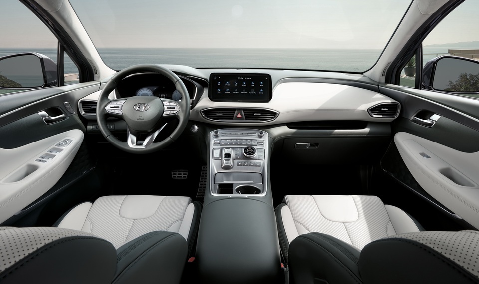 Lộ diện Hyundai Santa Fe 2021 - Dùng tiểu xảo để gia tăng kích thước - 5 Lộ diện Hyundai Santa Fe 2021 - Dùng tiểu xảo để gia tăng kích thước - 5