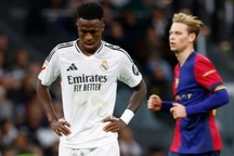 Phản ứng của Vinicius sau khi trượt danh hiệu Quả bóng vàng 2024