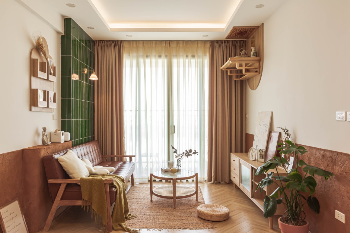 Căn hộ cực chill với màu cam cháy, chủ nhà tự thiết kế, đồ mua trên mạng - 1 Căn hộ cực chill với màu cam cháy, chủ nhà tự thiết kế, đồ mua trên mạng - 1