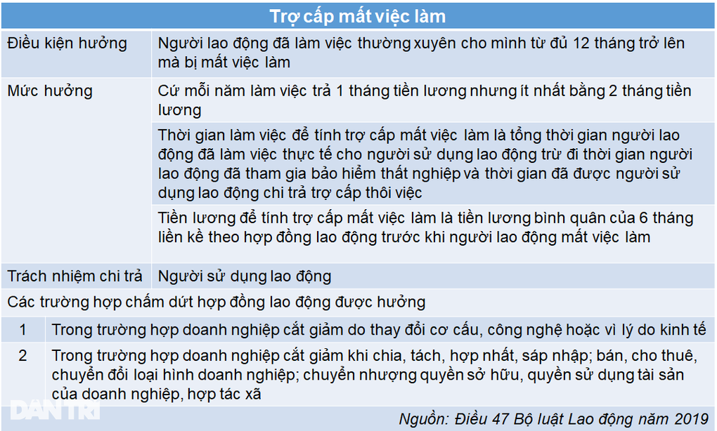 5 khoản tiền mà người lao động được nhận khi nghỉ việc - 4