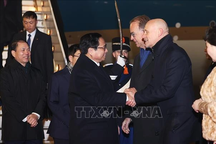 Thủ tướng Phạm Minh Chính bắt đầu thăm chính thức Hà Lan