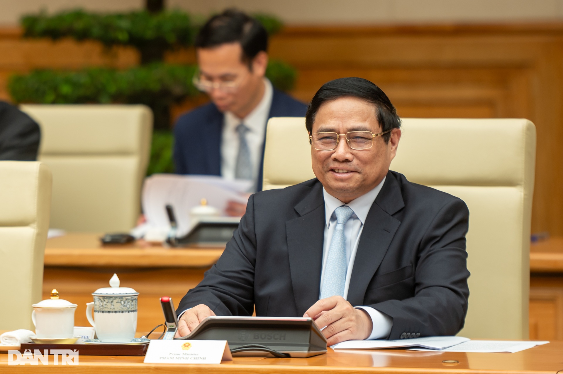 Thủ tướng Phạm Minh Chính chủ trì lễ đón Thủ tướng Lào thăm Việt Nam - 7 Thủ tướng Phạm Minh Chính chủ trì lễ đón Thủ tướng Lào thăm Việt Nam - 7
