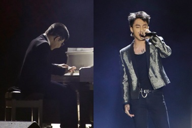 Con trai diễn viên Quốc Tuấn đệm đàn cho Sơn Tùng M-TP hát gây xúc động