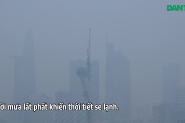Sương mù bao phủ Sài Gòn