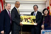 Đại sứ Phạm Quang Vinh trao đổi hợp tác tại bang Maryland, Mỹ