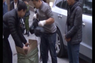 Hà Nội: Tóm gọn "nữ quái” vận chuyển gần 800 quả pháo Trung Quốc