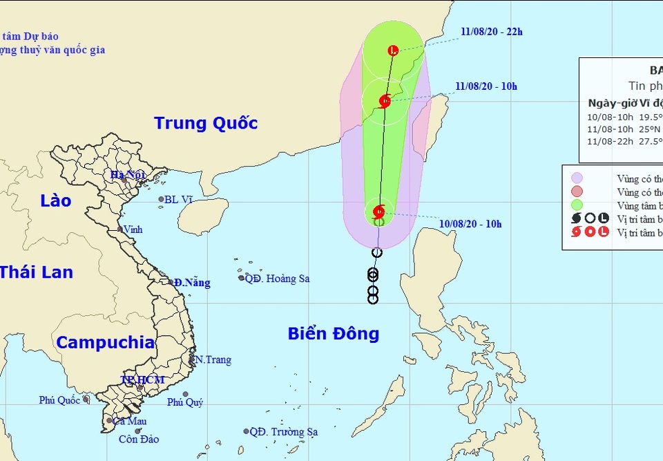 Hình thành bão số 3 trên Biển Đông - 1 Hình thành bão số 3 trên Biển Đông - 1