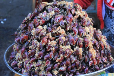 Độc đáo đặc sản ba khía miền Tây